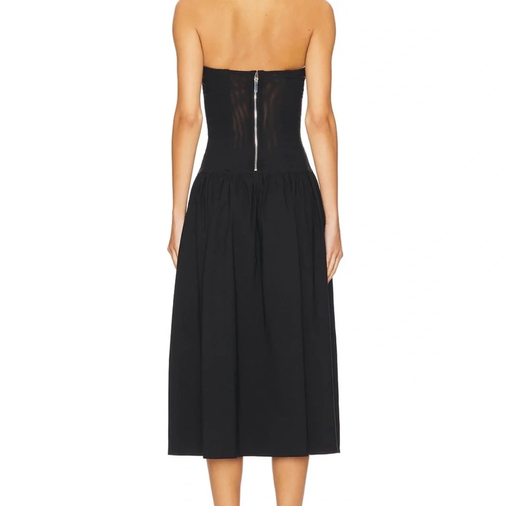 Strapless Corset Midi Dress - Picture 3 of 3